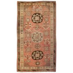 Early 20th Century Samarkand Rug Antique Early 20th Century Samarkand Rug