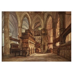 Adrien DAUZATS - Shrine of Edward the Confessor, Westminster Abbey