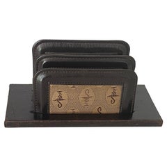 Desk Accessories, Letter Holder  black Color France 20th Century