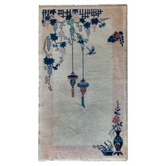 Tapis Art Déco chinois du début du 20ème siècle