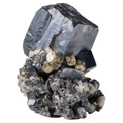 Galena with Quartz and Pyrite From Joplin, Jasper County, Missouri, USA