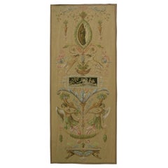 Vintage Flying Angel Design Tapestry 3' X 8'2"
