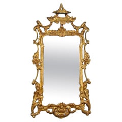 Antique Superb Large 19th Century Giltwood Mirror in the Manner of Linnell c. 1870