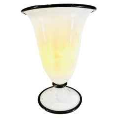 Lampada da tavolo attribuita a Ercole Barovier del 1940 circa "Primavera" in vetro di Murano