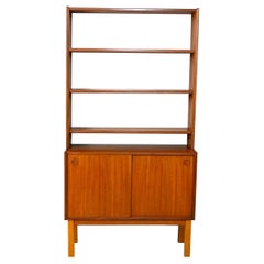 Scandinavian bookcase with cabinet