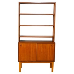 Used Scandinavian bookcase with cabinet