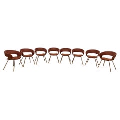 Vintage Modern Allermuir A580 Mollie Dining Side Chairs - Set of 8