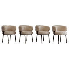 Gianni Moscatelli Dining Chairs for Formanova, 1968, Set of 4