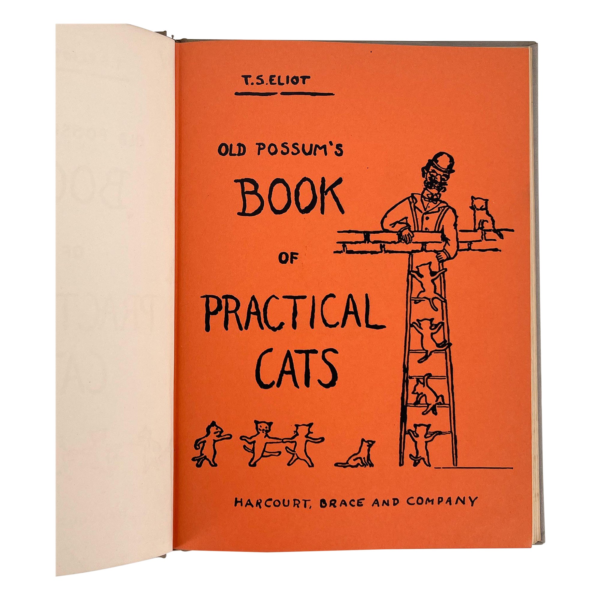 Old Possum's Book of Practical Cats von T. S. Eliot im Angebot
