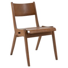 Mid-Century German Modernist Wooden Dining Chair