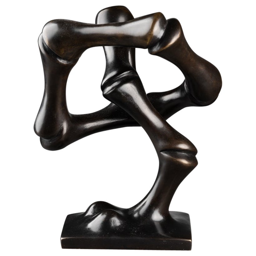 Augustin CARDENAS (1927-2001) : "The Tree", Patinated original bronze sculpture  For Sale