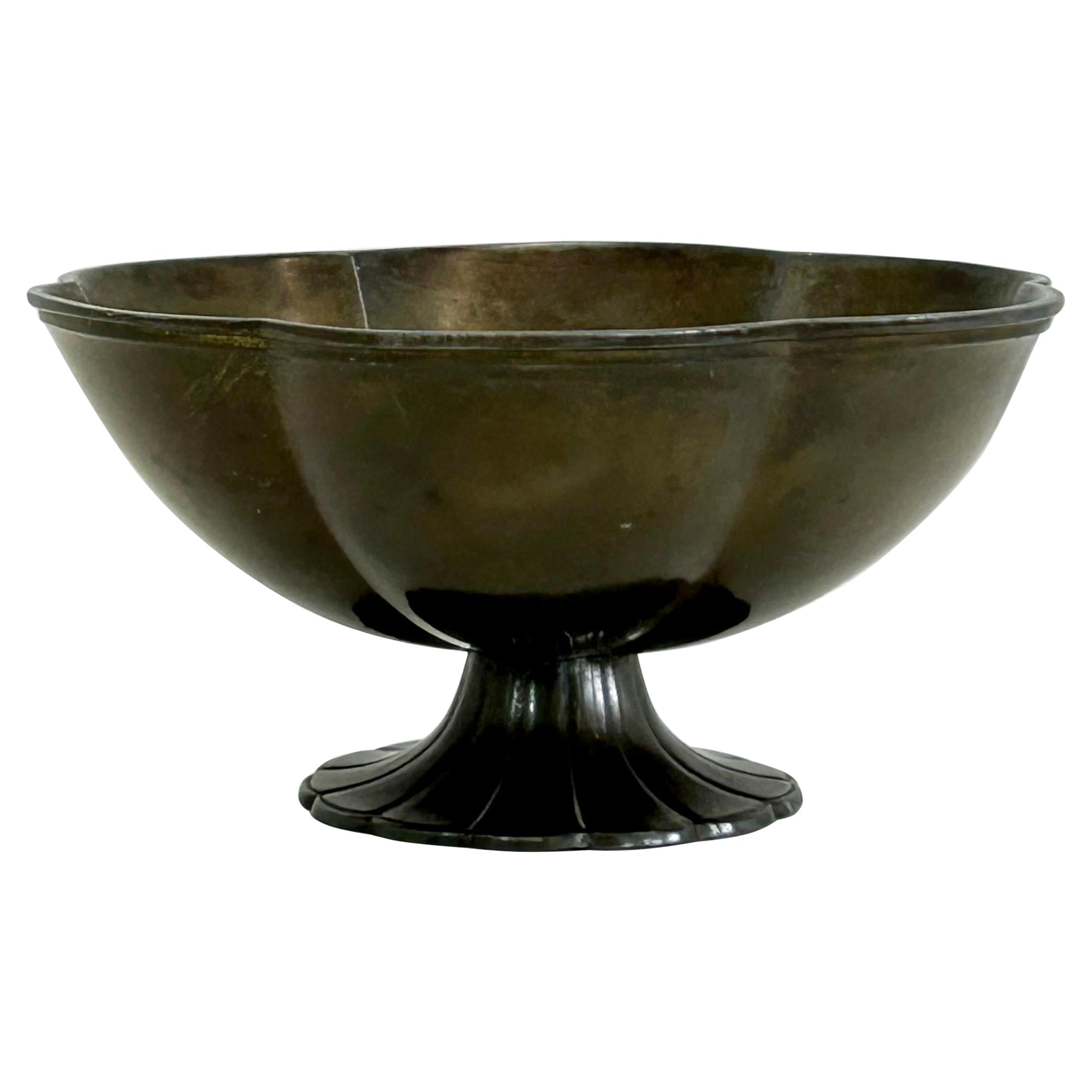 Just Andersen Art Deco bowl, 1920s, Denmark