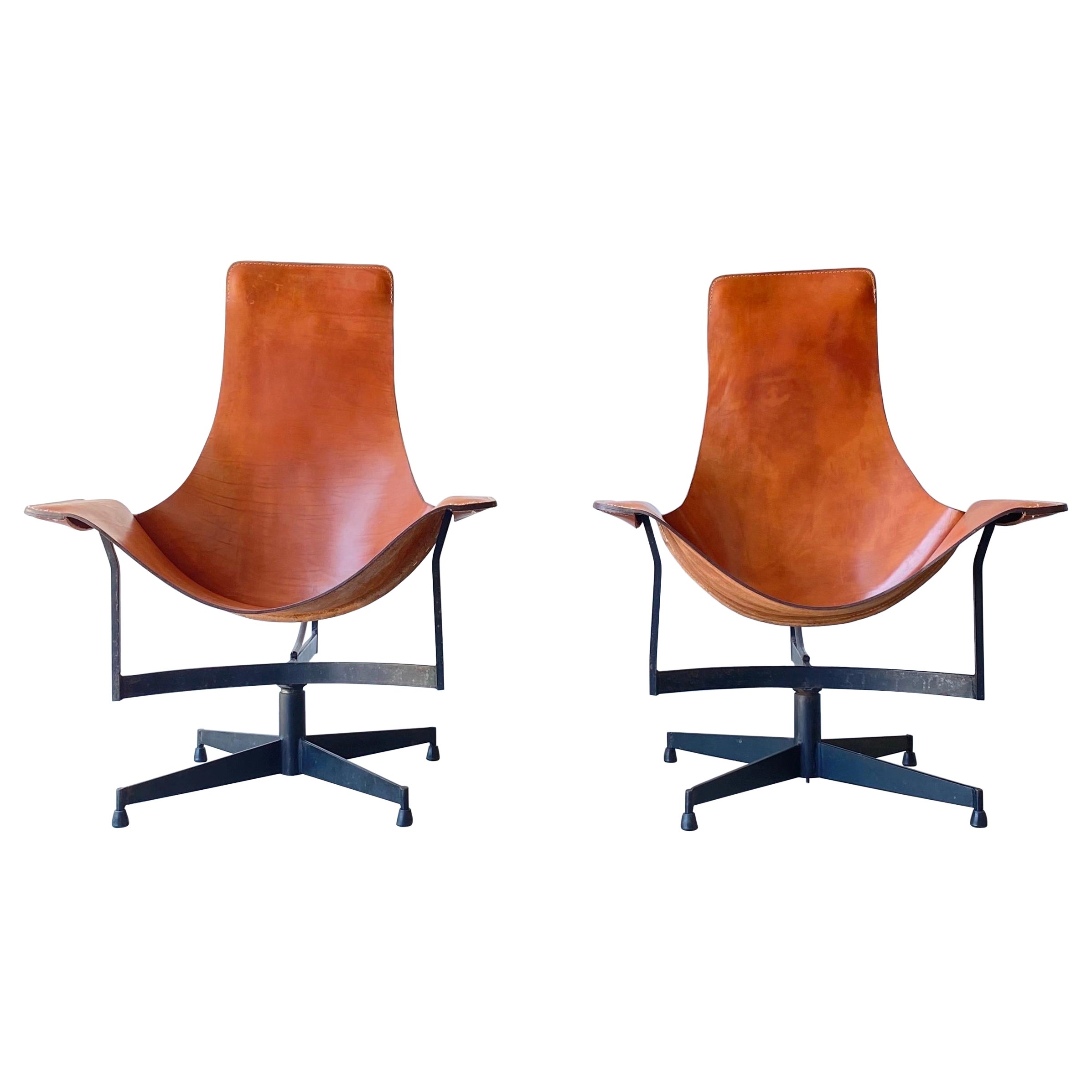 William Katavolos Lounge Chairs, a Pair