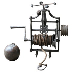 Used 18th Century French Weight-Driven Roasting Spit Jack