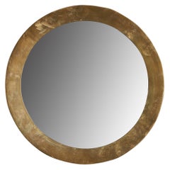 Hermès, Wall Mirror, Brass, France, 1950s