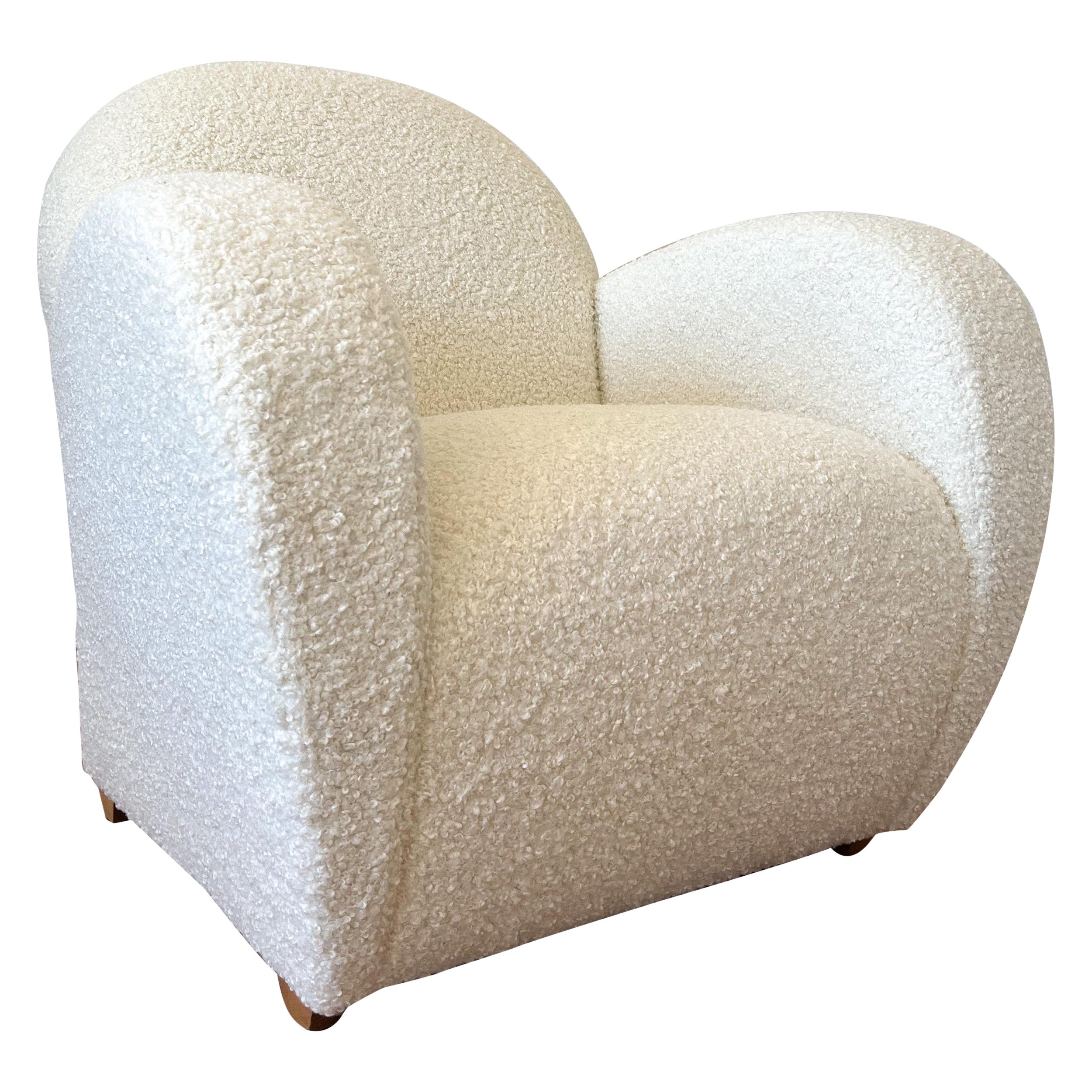 1980s Postmodern Lounge Chair by Loewenstein For Sale
