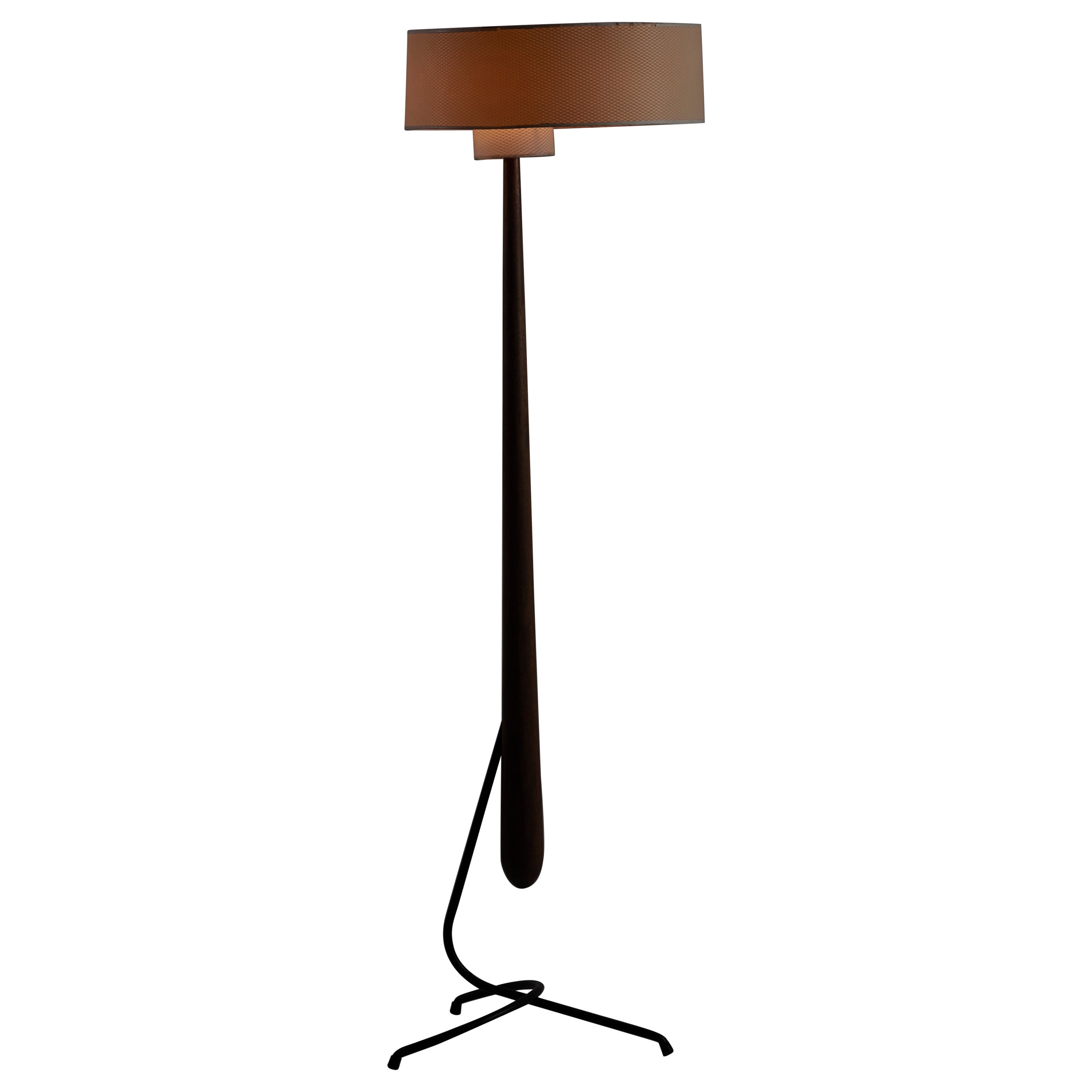 Rare Model 14.958 Floor Lamp by Rispal For Sale