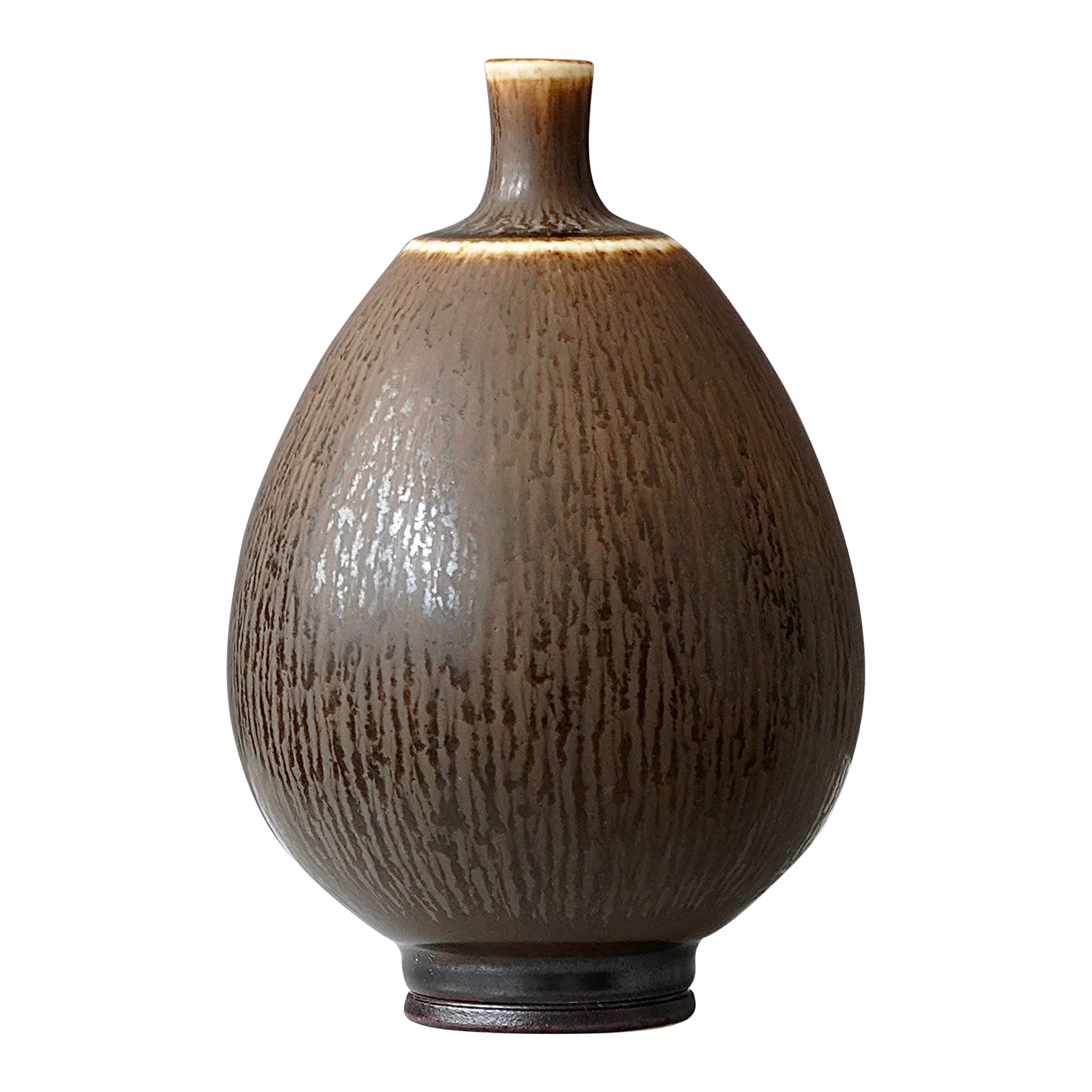 Stoneware Vase by Berndt Friberg for Gustavsberg Studio, Sweden, 1979 For Sale