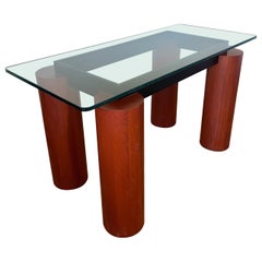 Vintage Postmodern Console Table in the Style of Lela & Massimo Vignelli’s “Serenissimo”