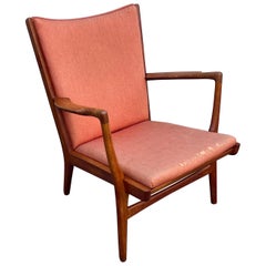 Mid Century Hans J. Wegner AP16 Lounge Chair, Original Vintage Condition