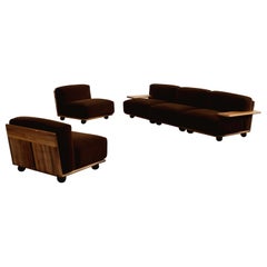 Mario Bellini "Pianura" Sofa für Cassina, 1971, Satz von 5