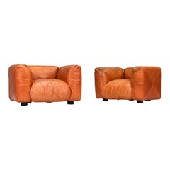 Mario Marenco Lounge Armchairs model Marius&Marius by Arflex, Italy – circa 1970