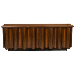 Tommi Parzinger Mid-Century Continental 4-Door Long Credenza