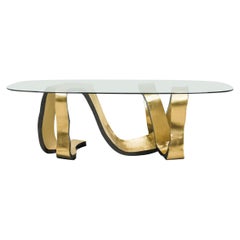 Liquido Bronze Dining Tables by Newel Modern