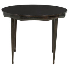 Ico Parisi Italian Mid-Century Circular Faceted Apron Dining / Center Table