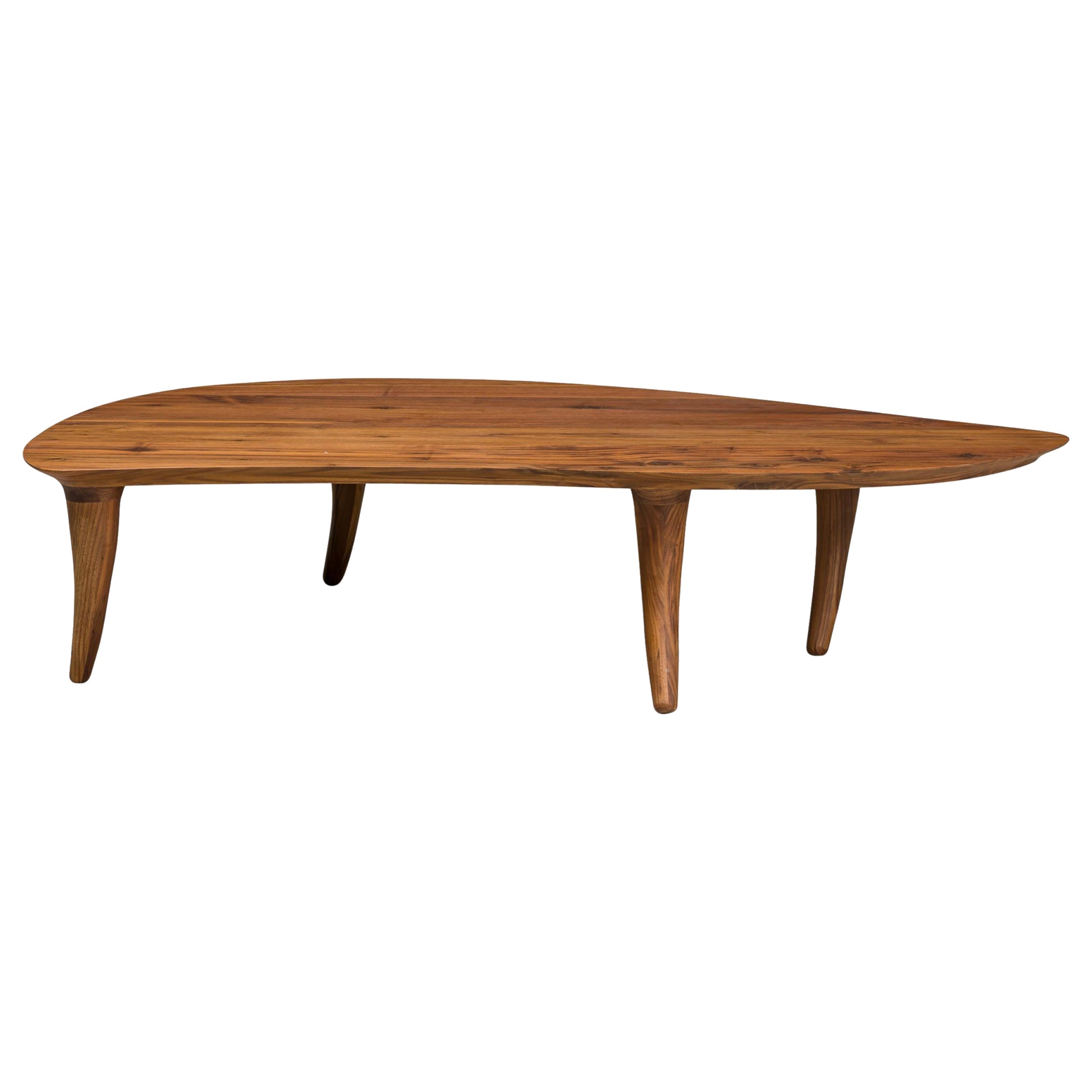 Petala Wood Coffee Table by Newel Modern For Sale