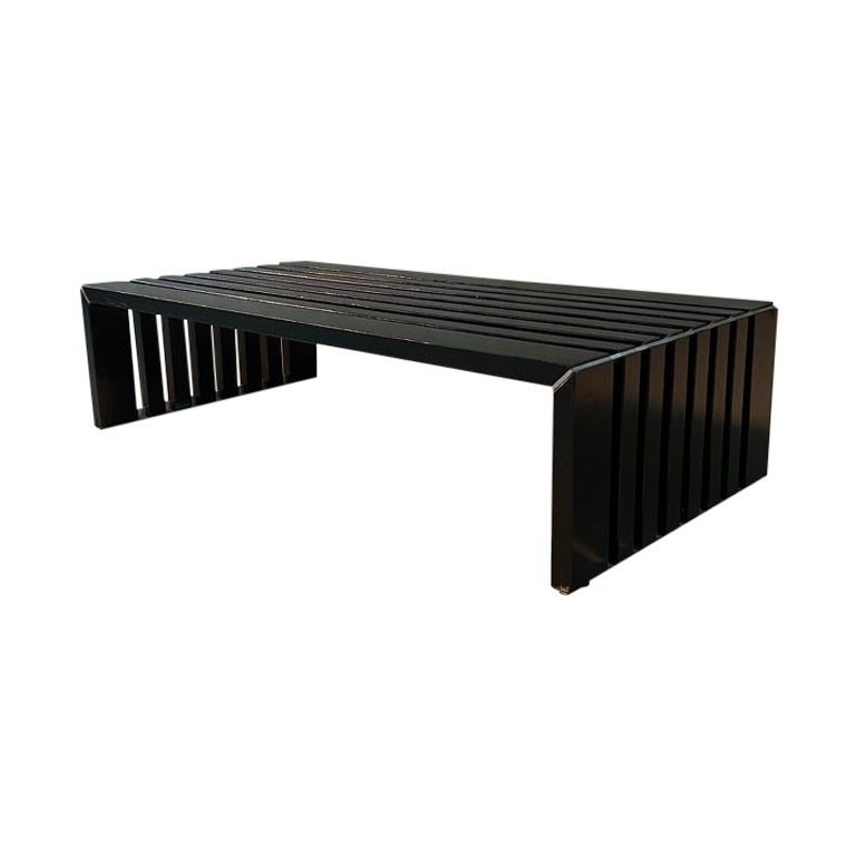 Slat Bench by Walter Antonis For Sale