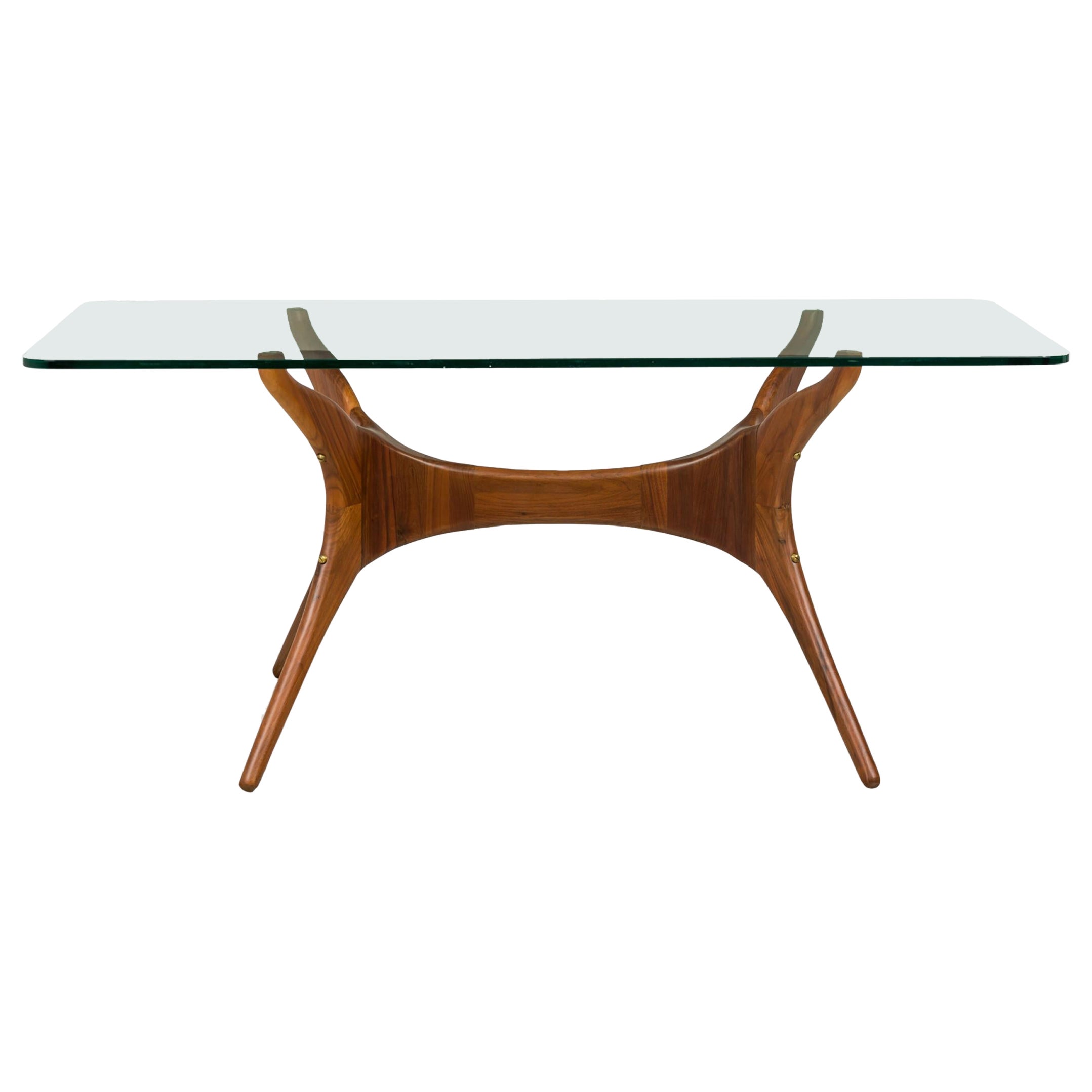 Organico Dining Table (Walnut) by Newel Modern For Sale