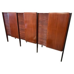 Vintage Italian Modern Mahogany Credenza