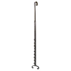 Antique Standing Spit Rack, 19th-20th Century