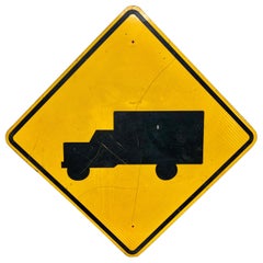 Retro Reflective Truck Road Sign