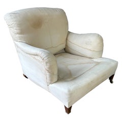 Howard and Sons Ltd Antique English Ivor Model Armchair 