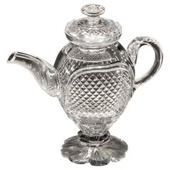 A Very Rare Glass Teapot 