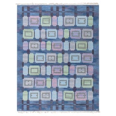 Retro Swedish Rug by Judith Johansson Spise Hall