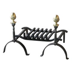 French Napoleon III Fireplace Log Grate, 19th Century