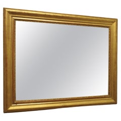 Old Rectangular Gilt Mirror   