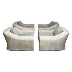 Four Jennifer Junior Lounge Chairs by Michael Taylor