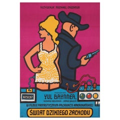 Westworld, Polish Film Movie Poster, Mlodozeniec, 1976