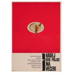 Guess Who's Coming to Dinner - Affiche originale du film tchèque, Vaca, 1967