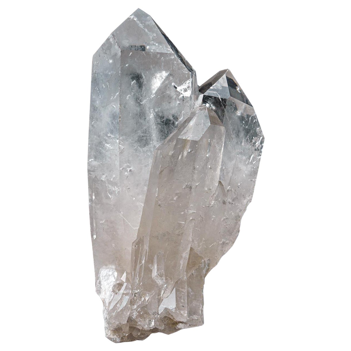 Edelsteinklarer Quarzkristall Cluster aus Brasilien (6.3 lbs) im Angebot