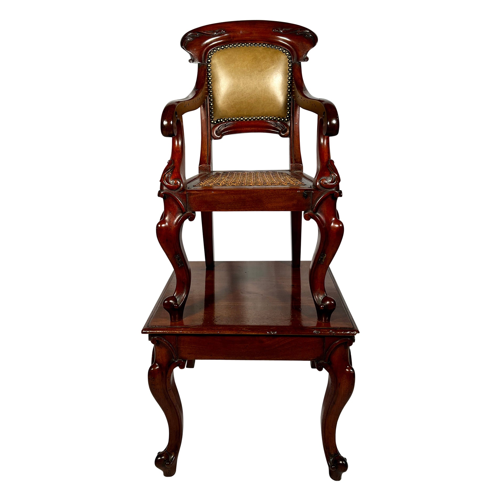 Antique English Victorian Child's Chair circa 1860 For Sale