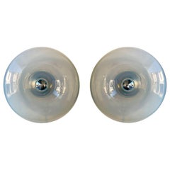 Used Pair of Sconces Panta Murano Glass by Giusto Toso for Leucos, Italy, 1970s