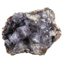 Fluorite pourpre de la mine Elmwoods, Carthage, Smith County, Tennessee (7.8 lbs)