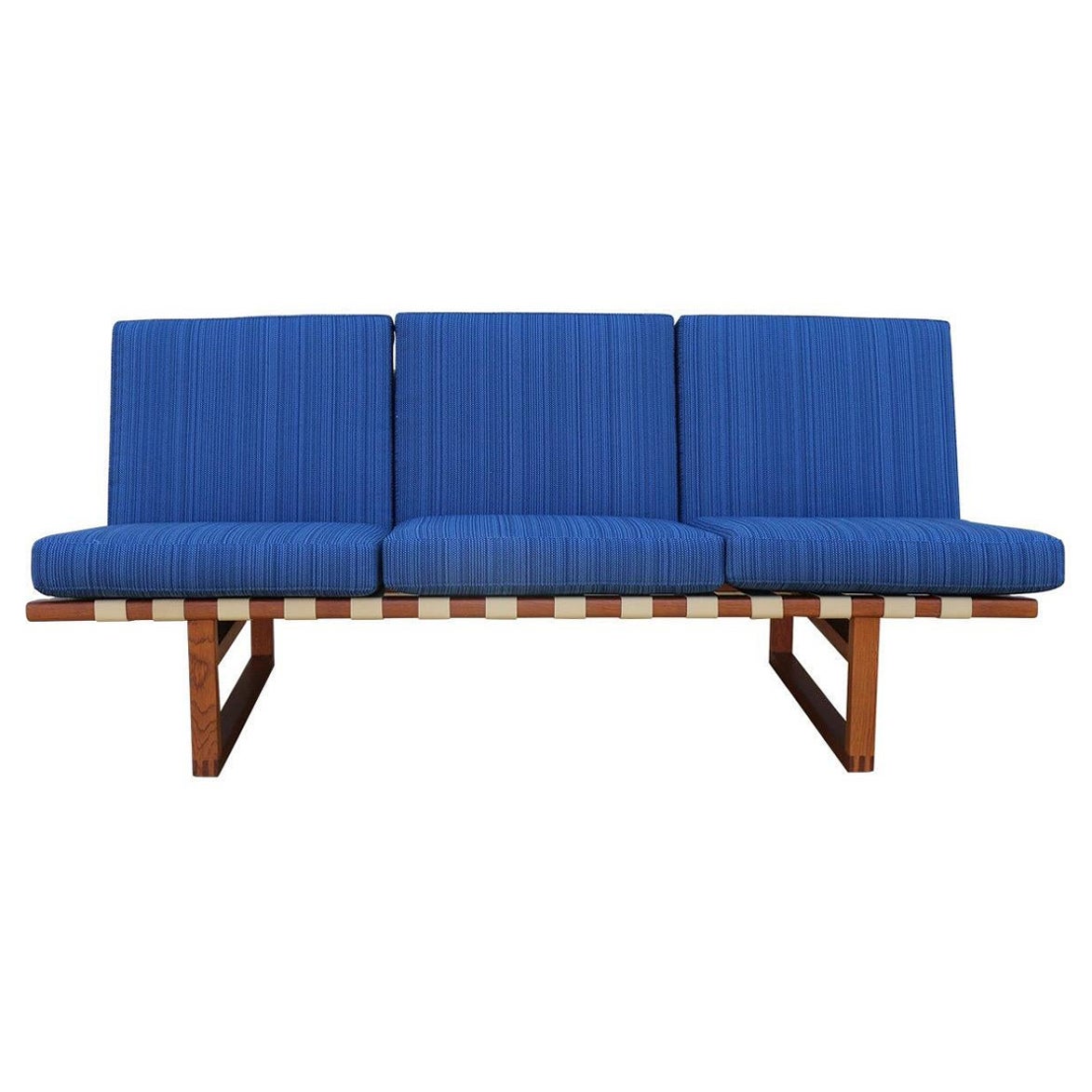 Børge Mogensen Modell 211 Dreisitziges Sofa für Fredericia Stolefabrik