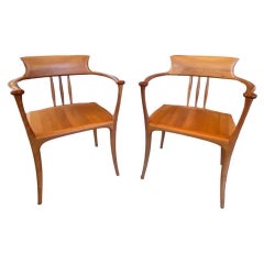 Ceccotti Collezioni Satz von 4 Mid Century Stühlen