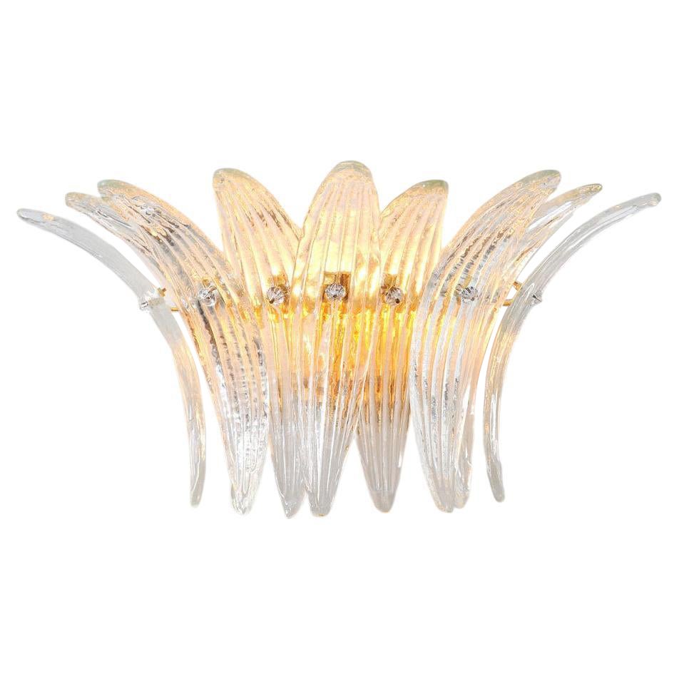 One Tier Palmette Sconce by Fabio Ltd For Sale